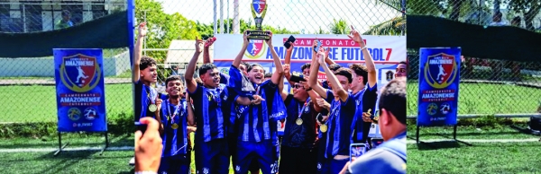 Vauly Academia vence Tarum� e � campe�o Amazonense de Futebol 7