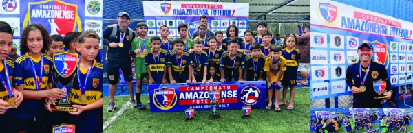 Em final decidida no shoot out, MEC vence Botafogo e conquista estadual de fut-7 sub-11